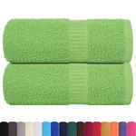 Casa si Gradina - Textile si covoare - Textile baie - Prosoape - Prosoape de sapun 2 buc Verde mar 30x30 cm 360 g/m² 100% bumbac - Infinity.ro