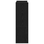 Casa si Gradina - Mobilier - Organizare si depozitare - Organizator incaltaminte - Pantofar, negru, 80x25x61,5 cm, lemn prelucrat, lăţime 60 cm, înălțime 81 cm - Infinity.ro