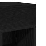 Casa si Gradina - Mobilier - Comode si corpuri - Noptiere - Noptiera cu sertar Negru 25x31x66 cm - Infinity.ro