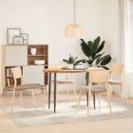 Casa si Gradina - Mobilier - Feronerie si accesorii mobila - Blat de masa 120x60x4 cm lemn masiv de stejar oval - Infinity.ro
