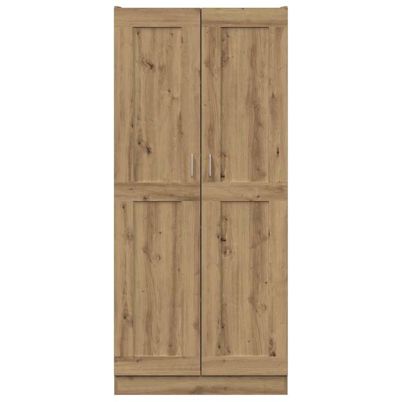 Casa si Gradina - Mobilier - Comode si corpuri - Corpuri bucatarie - Dulap inalt, stejar artizanal, 82,5x30,5x185 cm, lemn prelucrat - Infinity.ro