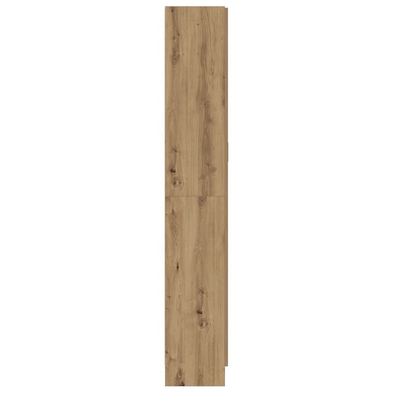 Casa si Gradina - Mobilier - Comode si corpuri - Corpuri bucatarie - Dulap inalt, stejar artizanal, 82,5x30,5x185 cm, lemn prelucrat - Infinity.ro