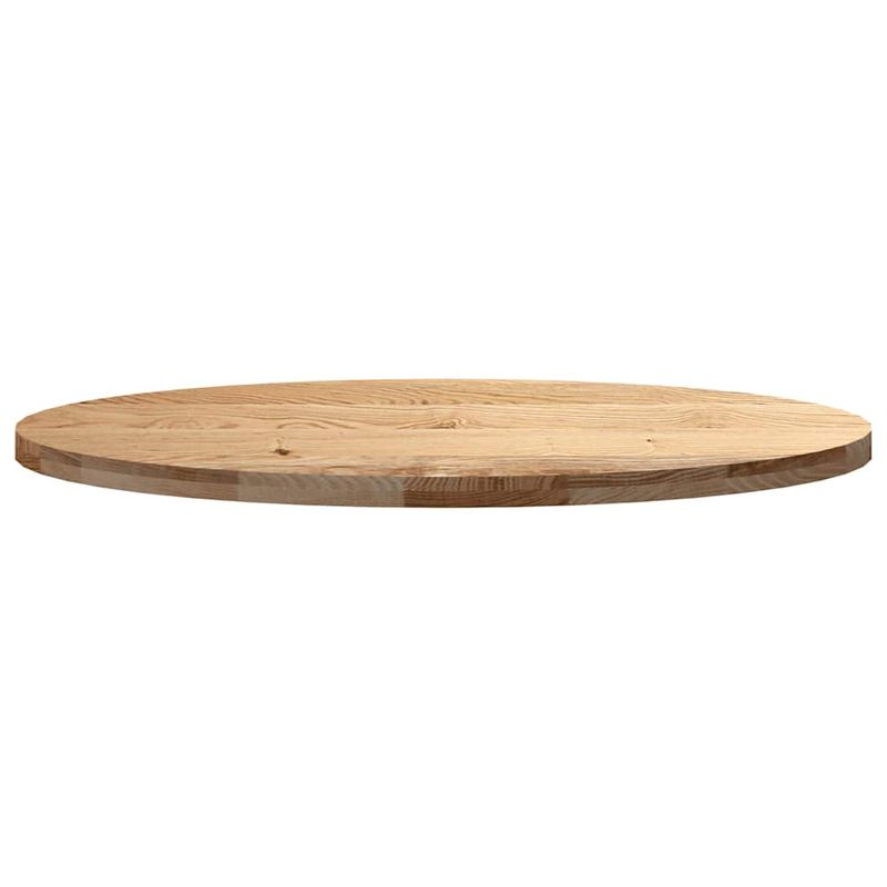 Casa si Gradina - Mobilier - Feronerie si accesorii mobila - Blat de masa 120x60x4 cm lemn masiv de stejar oval - Infinity.ro