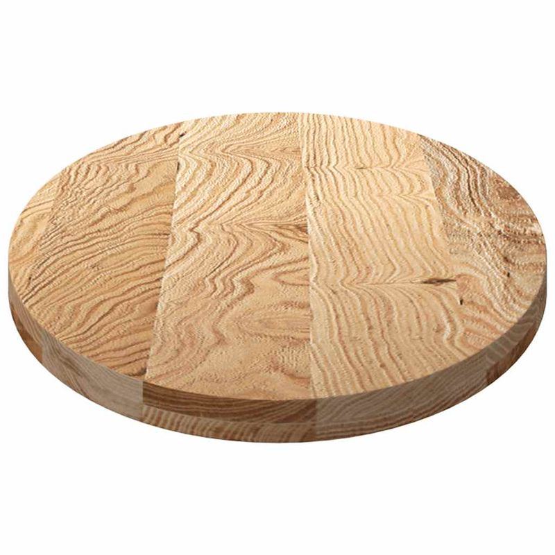 Casa si Gradina - Mobilier - Feronerie si accesorii mobila - Blat de masa 120x60x4 cm lemn masiv de stejar oval - Infinity.ro