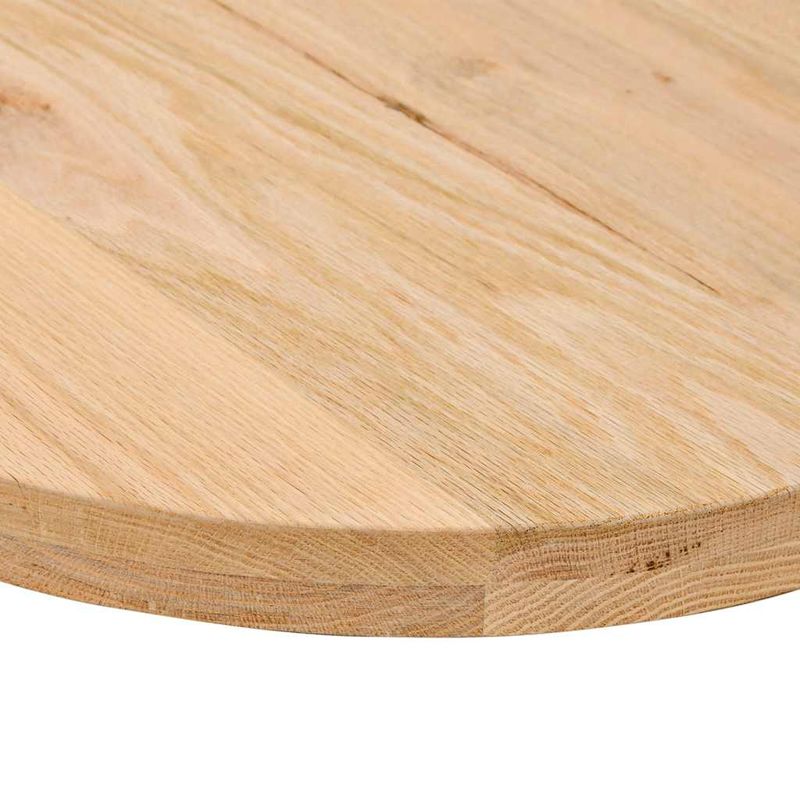 Casa si Gradina - Mobilier - Feronerie si accesorii mobila - Blat de masa 120x60x4 cm lemn masiv de stejar oval - Infinity.ro