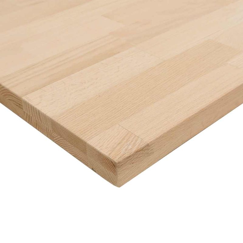 Casa si Gradina - Mobilier - Comode si corpuri - Corpuri bucatarie - Blat de bucatarie lemn masiv de stejar dreptunghiular, mărime 40x63.5x4 cm - Infinity.ro