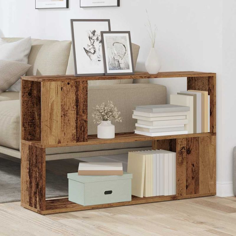Casa si Gradina - Mobilier - Biblioteci si rafturi - Biblioteci - Biblioteca, Lemn vechi, 100x24x63 cm, PAL - Infinity.ro