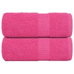 Casa si Gradina - Textile si covoare - Textile baie - Prosoape - Prosoape cu sapun 2 buc roz 30x30 cm 360 g/m² 100% bumbac - Infinity.ro