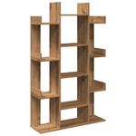 Casa si Gradina - Mobilier - Biblioteci si rafturi - Biblioteci - Biblioteca, Stejar artizanal, 86x25,5x140 cm, lemn prelucrat - Infinity.ro