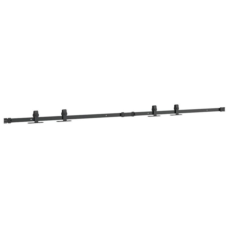 Casa si Gradina - Constructii - Usi interior, exterior si garaj - Accesorii usi - Set usi glisante pentru dulap 183 cm otel carbon - Infinity.ro