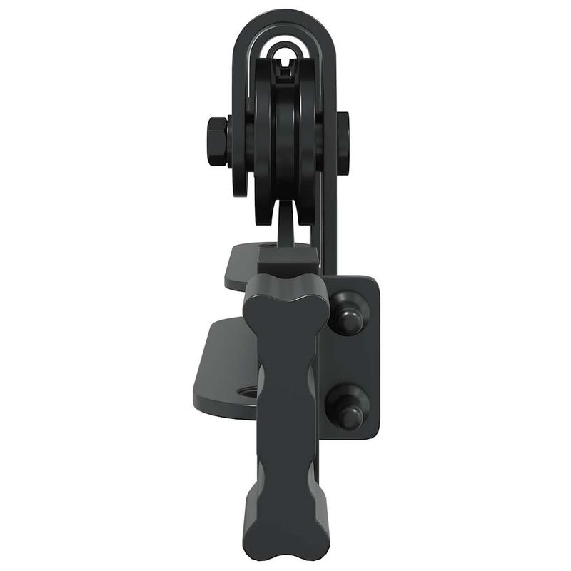 Casa si Gradina - Constructii - Usi interior, exterior si garaj - Accesorii usi - Set usi glisante pentru dulap 183 cm otel carbon - Infinity.ro