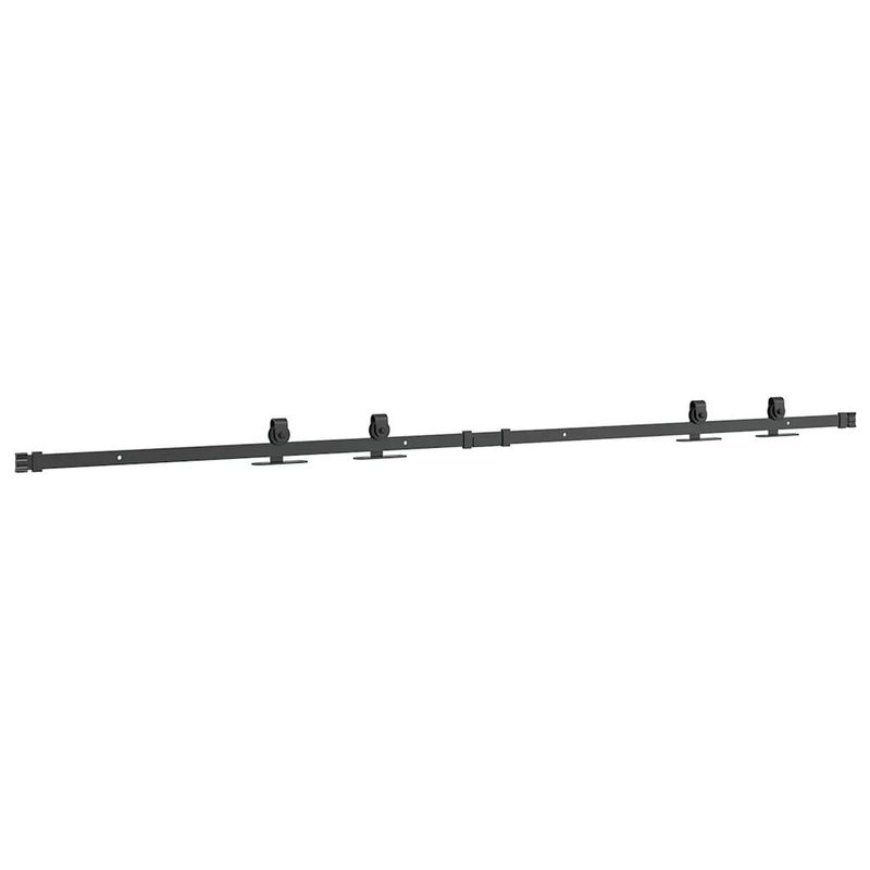 Casa si Gradina - Constructii - Usi interior, exterior si garaj - Accesorii usi - Set usi glisante pentru dulap 183 cm otel carbon - Infinity.ro