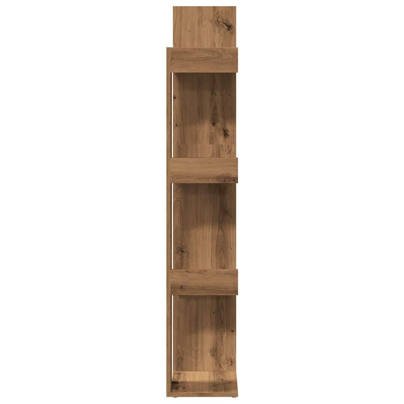 Casa si Gradina - Mobilier - Biblioteci si rafturi - Biblioteci - Biblioteca, Stejar artizanal, 86x25,5x140 cm, lemn prelucrat - Infinity.ro