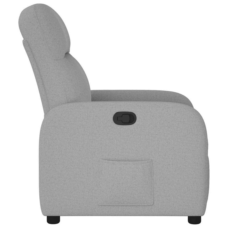 Casa si Gradina - Mobilier - Scaune si fotolii - Fotolii - Fotoliu extensibil din stofa gri nor - Infinity.ro