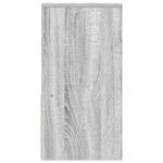 Casa si Gradina - Mobilier - Comode si corpuri - Noptiere - Noptiere cu sertar 2 buc Gri Sonoma 35x34x66,5 cm - Infinity.ro