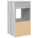 Casa si Gradina - Mobilier - Comode si corpuri - Noptiere - Noptiere cu sertar 2 buc Gri Sonoma 35x34x66,5 cm - Infinity.ro
