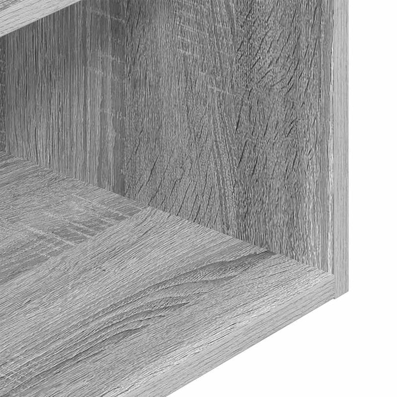 Casa si Gradina - Mobilier - Comode si corpuri - Noptiere - Noptiere cu sertar 2 buc Gri Sonoma 35x34x66,5 cm - Infinity.ro
