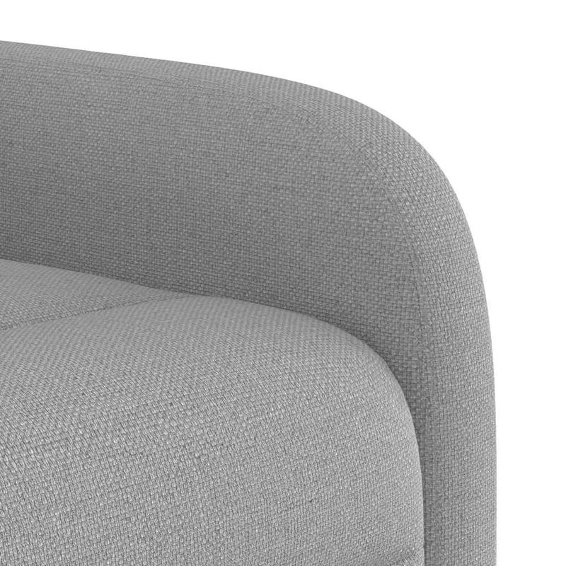 Casa si Gradina - Mobilier - Scaune si fotolii - Fotolii - Fotoliu extensibil din stofa gri nor - Infinity.ro