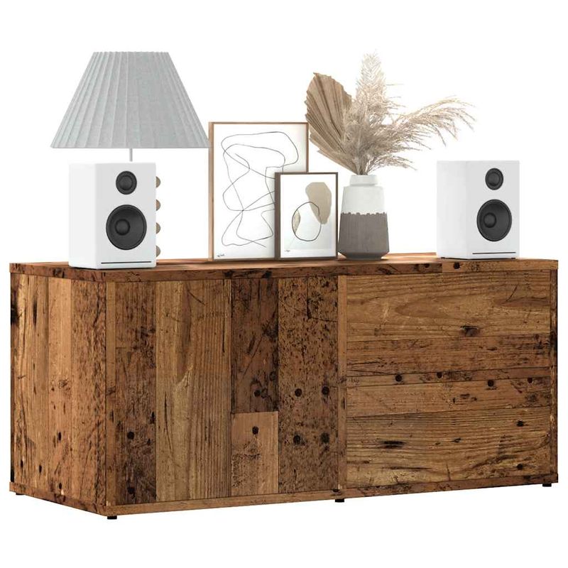 Casa si Gradina - Mobilier - Comode si corpuri - Comode - Dulap TV Lemn vechi 80x34x35,5 cm Lemn prelucrat - Infinity.ro