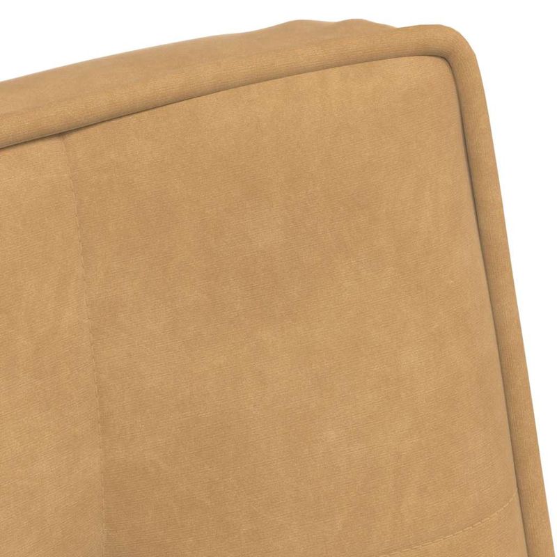 Casa si Gradina - Mobilier - Scaune si fotolii - Scaune - Scaun de relaxare cu taburet, maro, catifea - Infinity.ro
