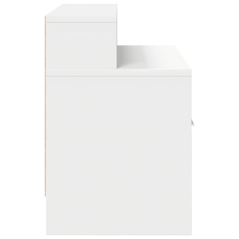Casa si Gradina - Mobilier - Comode si corpuri - Noptiere - Noptiera cu sertar alb 51x31x47 cm - Infinity.ro