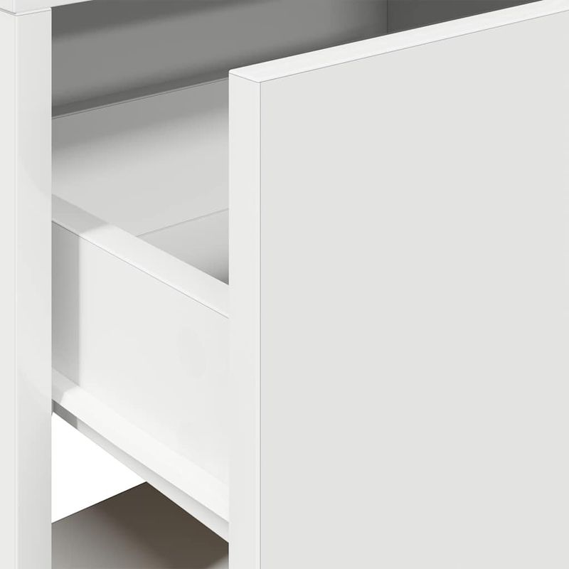 Casa si Gradina - Mobilier - Comode si corpuri - Noptiere - Noptiera cu sertar alb 51x31x47 cm - Infinity.ro