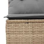 Casa si Gradina - Gradina si terasa - Mobilier exterior - Seturi mobila gradina - Set canapele de gradina, 4 piese, cu perne, bej, poliratan - Infinity.ro