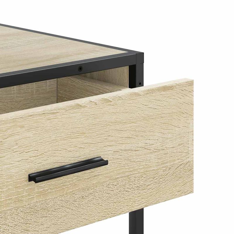 Casa si Gradina - Mobilier - Comode si corpuri - Console - Masuta consola, stejar sonoma, 90x35x80 cm, lemn prelucrat - Infinity.ro