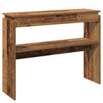 Casa si Gradina - Mobilier - Comode si corpuri - Console - Masa consola, lemn vechi, 80x30x102 cm, PAL - Infinity.ro