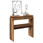 Casa si Gradina - Mobilier - Comode si corpuri - Console - Masa consola, lemn vechi, 80x30x102 cm, PAL - Infinity.ro