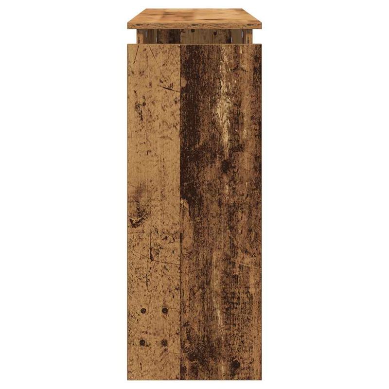 Casa si Gradina - Mobilier - Comode si corpuri - Console - Masa consola, lemn vechi, 80x30x102 cm, PAL - Infinity.ro
