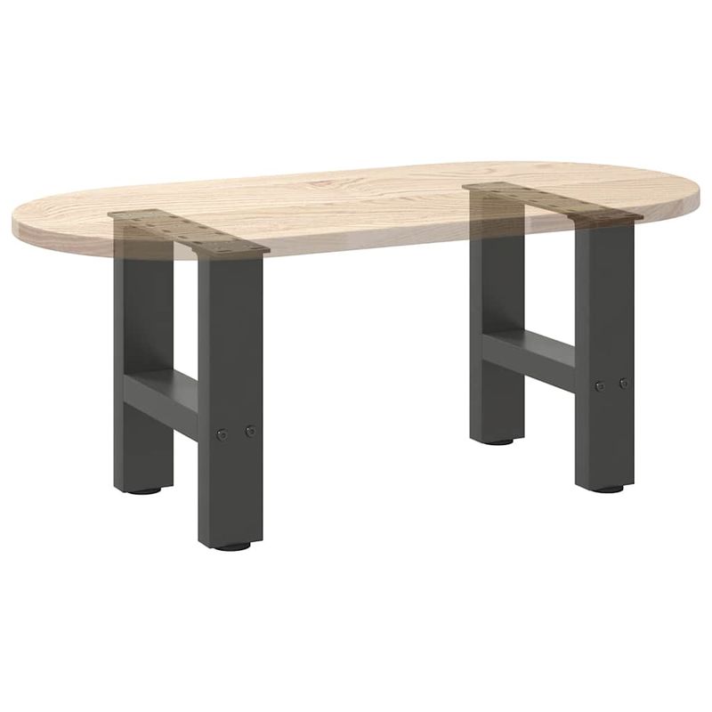 Casa si Gradina - Mobilier - Feronerie si accesorii mobila - Picioare masuta de cafea Antracit 2 buc 30×30 cm Otel - Infinity.ro