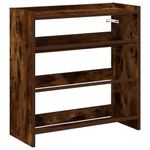 Casa si Gradina - Mobilier - Organizare si depozitare - Organizator incaltaminte - Pantofar, stejar fumuriu, 60x25x62 cm, lemn prelucrat - Infinity.ro