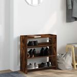 Casa si Gradina - Mobilier - Organizare si depozitare - Organizator incaltaminte - Pantofar, stejar fumuriu, 60x25x62 cm, lemn prelucrat - Infinity.ro