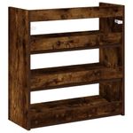 Casa si Gradina - Mobilier - Organizare si depozitare - Organizator incaltaminte - Pantofar, stejar fumuriu, 60x25x62 cm, lemn prelucrat - Infinity.ro