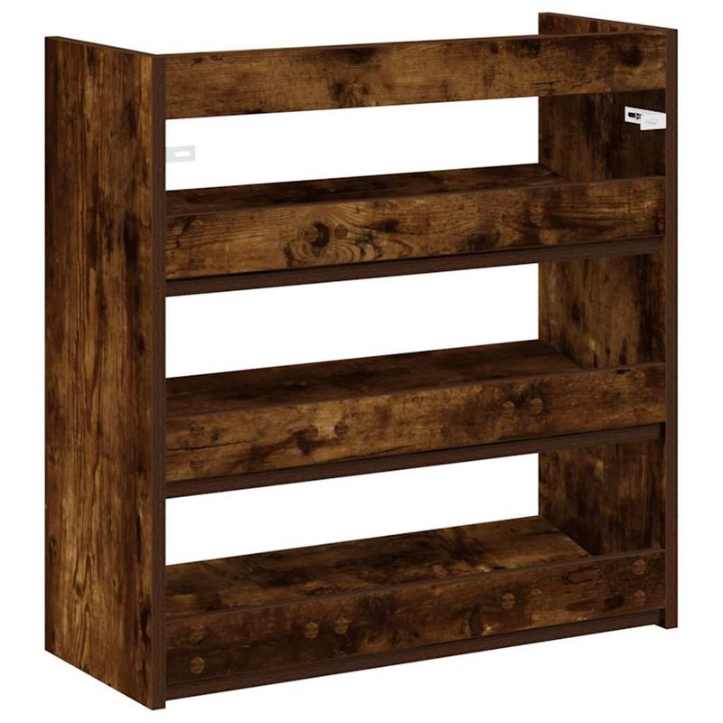 Casa si Gradina - Mobilier - Organizare si depozitare - Organizator incaltaminte - Pantofar, stejar fumuriu, 60x25x62 cm, lemn prelucrat - Infinity.ro