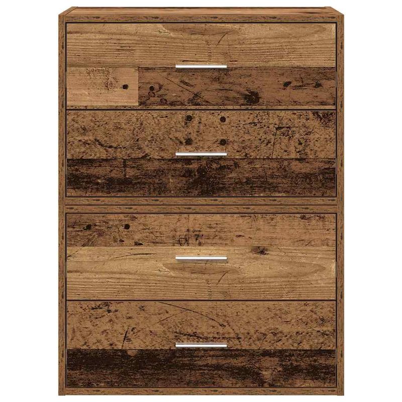 Casa si Gradina - Mobilier - Comode si corpuri - Comode - Dulapuri cu 2 sertare 2 buc Lemn vechi Lemn prelucrat - Infinity.ro