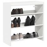 Casa si Gradina - Mobilier - Organizare si depozitare - Organizator incaltaminte - Pantofar, alb, 60x25x62 cm, lemn prelucrat - Infinity.ro