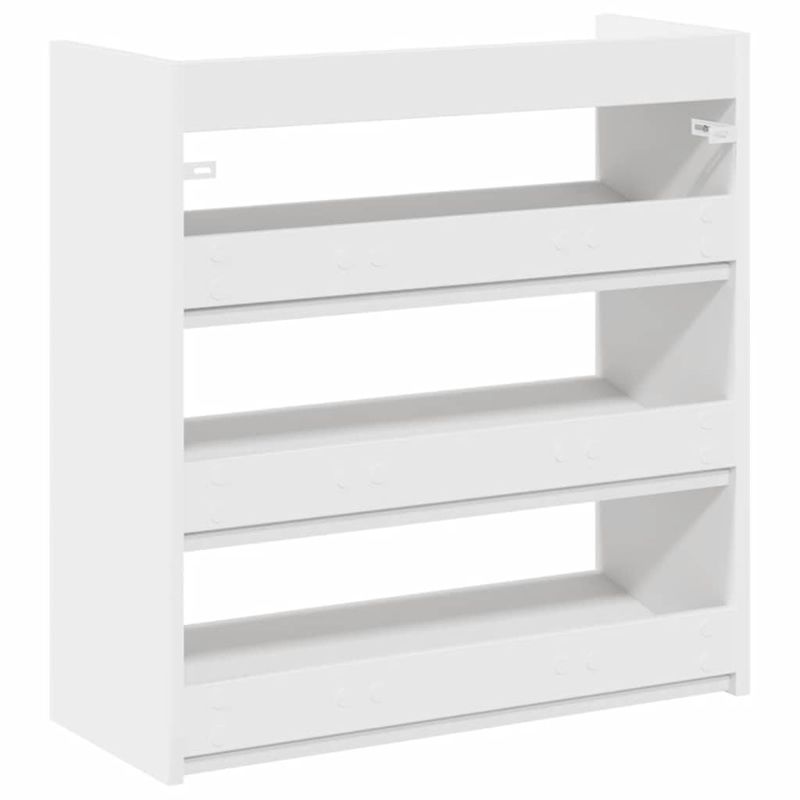 Casa si Gradina - Mobilier - Organizare si depozitare - Organizator incaltaminte - Pantofar, alb, 60x25x62 cm, lemn prelucrat - Infinity.ro