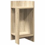 Casa si Gradina - Mobilier - Mese si birouri - Mese living - Masa laterala cu polita Stejar Sonoma 25,5x27x60 cm - Infinity.ro
