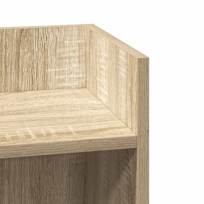 Casa si Gradina - Mobilier - Mese si birouri - Mese living - Masa laterala cu polita Stejar Sonoma 25,5x27x60 cm - Infinity.ro