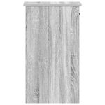 Casa si Gradina - Mobilier - Mese si birouri - Birouri - Suport turn computer cu sertar gri Sonoma 35x45x77 cm - Infinity.ro