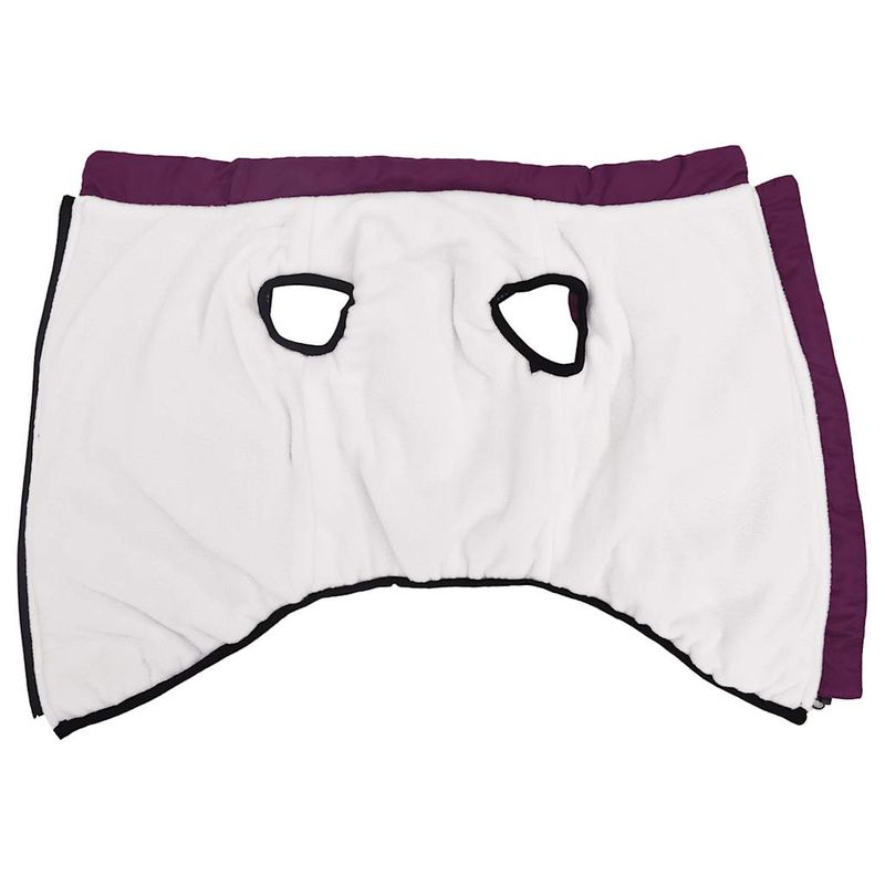 Petshop - Articole imbracaminte - Haine animale - Haina caini cu ham impermeabila reflectorizanta, violet, 3XL - Infinity.ro