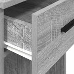 Casa si Gradina - Mobilier - Mese si birouri - Birouri - Suport turn computer cu sertar gri Sonoma 35x45x77 cm - Infinity.ro