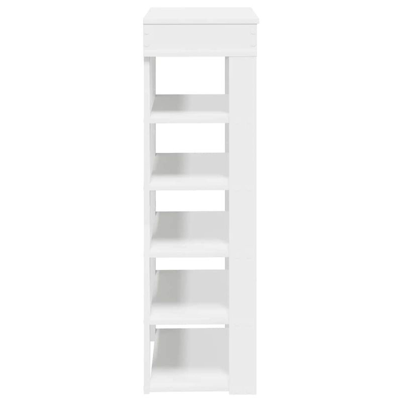 Casa si Gradina - Mobilier - Organizare si depozitare - Organizator incaltaminte - Pantofar, alb, 60x30x98 cm, lemn prelucrat - Infinity.ro