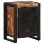 Casa si Gradina - Mobilier - Comode si corpuri - Noptiere - Noptiera multicolor 40x30x51 cm lemn masiv recuperat - Infinity.ro