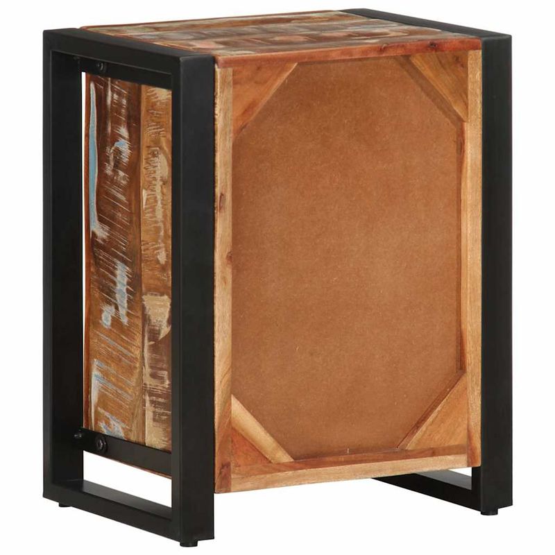 Casa si Gradina - Mobilier - Comode si corpuri - Noptiere - Noptiera multicolor 40x30x51 cm lemn masiv recuperat - Infinity.ro