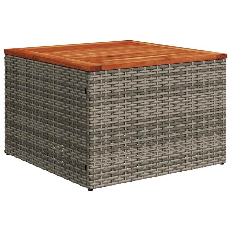 Casa si Gradina - Gradina si terasa - Mobilier exterior - Seturi mobila gradina - Set canapele de gradina, 7 piese, cu perne, gri, poliratan - Infinity.ro