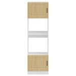 Casa si Gradina - Mobilier - Comode si corpuri - Corpuri bucatarie - Dulapuri pentru cuptor 2 buc Lucca stejar sonoma lemn prelucrat - Infinity.ro