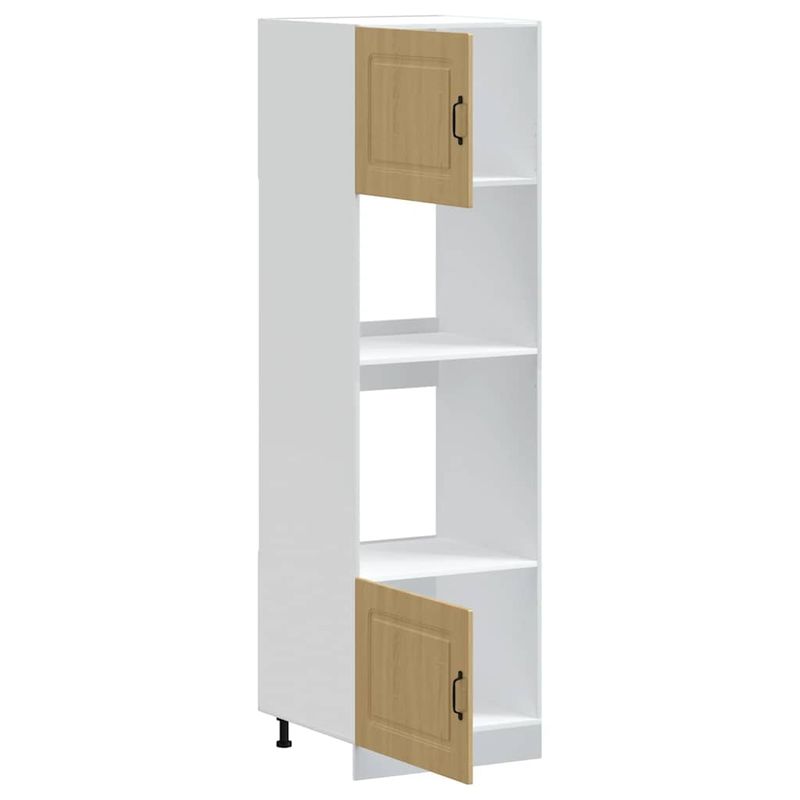 Casa si Gradina - Mobilier - Comode si corpuri - Corpuri bucatarie - Dulapuri pentru cuptor 2 buc Lucca stejar sonoma lemn prelucrat - Infinity.ro